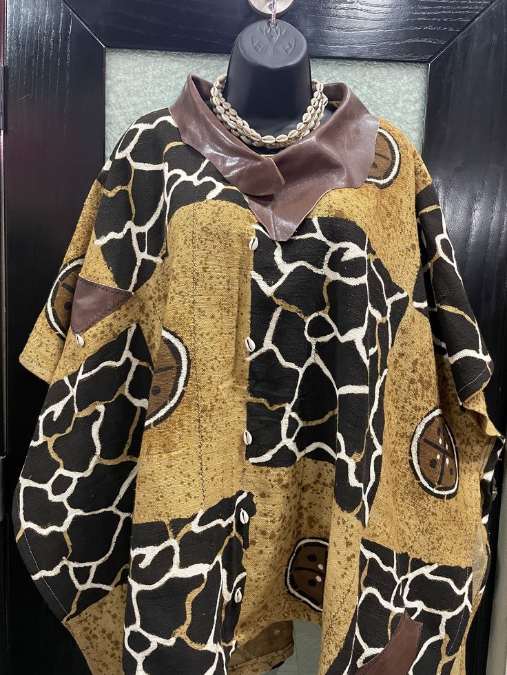 Boho Patchwork Poncho